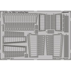 Fw 189A-1 landing flaps ICM 72291