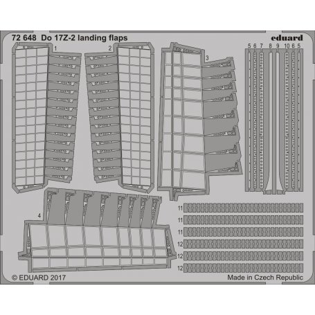 Do 17Z-2 landing flaps ICM