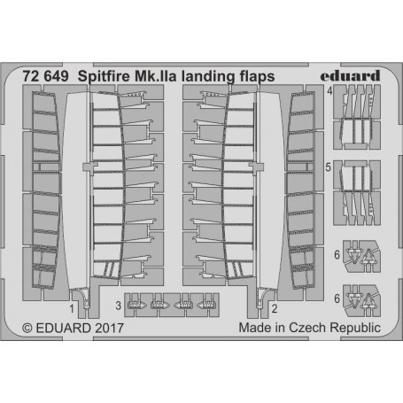 Spitfire Mk.IIa landing flaps REVELL 3953