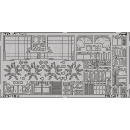 B-17G exterior AIRFIX A08017