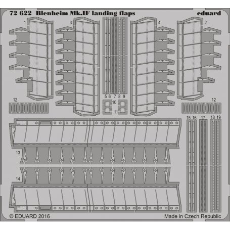 Blenheim Mk.IF landing flaps AIRFIX 04059