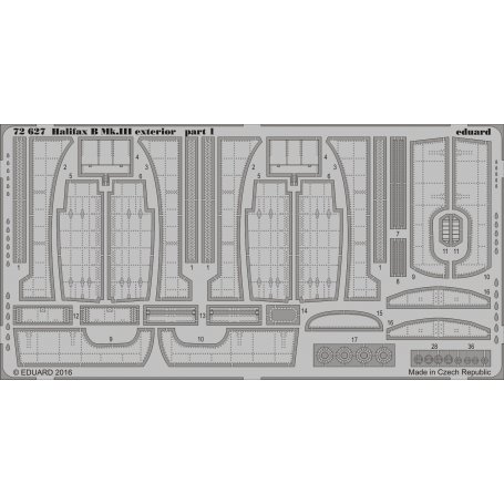 Halifax B Mk.III exterior REVELL 04936