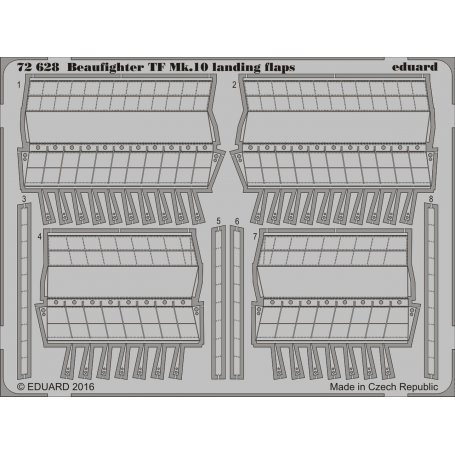 Beaufighter TF Mk.10 landing flaps AIRFIX A05043