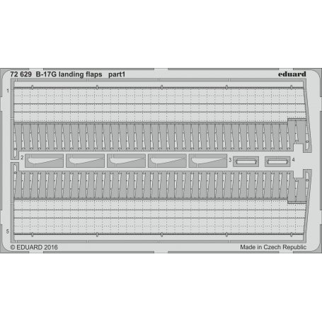 B-17G landing flaps AIRFIX A08017