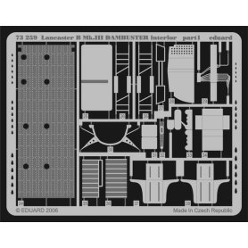 Lancaster B Mk.III Dambuster interior HASEGAWA