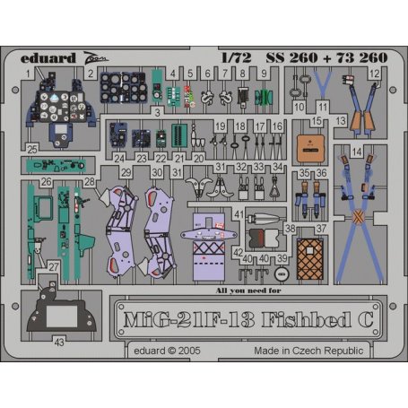 MiG-21F-13 Fishbed C REVELL