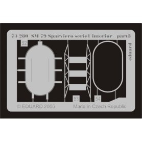 Eduard 1:72 SM 79 Sparviero serie1 interior dla Italeri