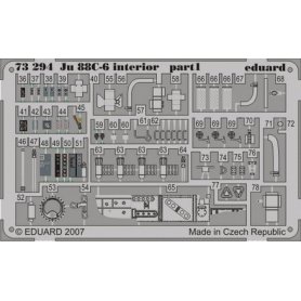 Eduard 1:72 Junkers Ju-88 C-6 interior S.A. dla Hasegawa