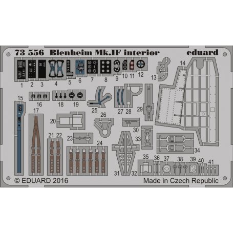 Blenheim Mk.IF interior AIRFIX 04059