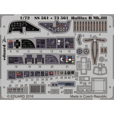 Halifax B Mk.III interior REVELL 04936