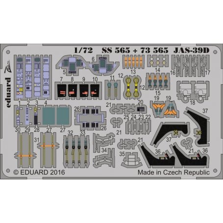 JAS-39D REVELL 3965