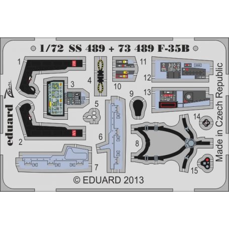 F-35B interior S.A. Fujimi