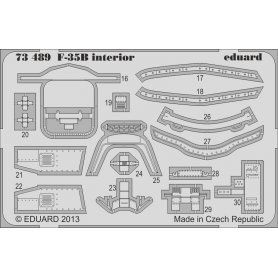 Eduard 1:72 F-35B interior S.A. dla Fujimi