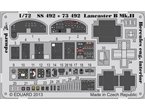 Eduard 1:72 Interior elements for Lancaster B Mk.II / Airfix