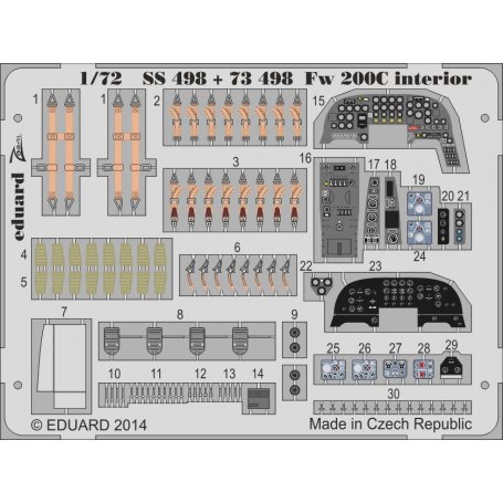 Fw 200C interior S.A. Trumpeter