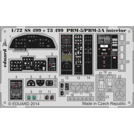 PBM-5/PBM-5A interior S.A. Minicraft