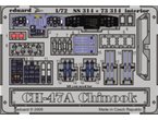 Eduard 1:72 Interior elements for CH-47A Chinook / Trumpeter 
