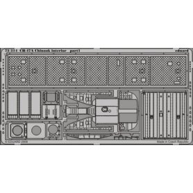 CH-47A Chinook interior S.A. TRUMPETER