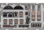 Eduard 1:72 Nose interior elements for B-25J / Hasegawa