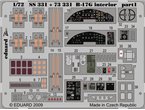 Eduard 1:72 Interior elements for Boeing B-17G / Academy