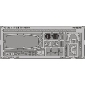 Eduard 1:72 F-22 interior S.A. dla Hobby Boss