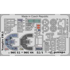 Eduard 1:72 Vampire FB.5 dla MPM / Azur A117