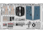 Eduard 1:72 Interior elements for Sunderland Mk.III / Italeri