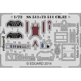 Eduard 1:72 CR.32 Italeri 1322