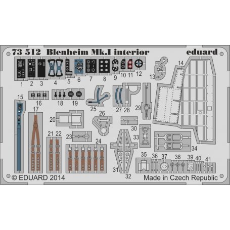 Blenheim Mk.I interior S.A. Airfix A08016