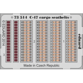 C-47 cargo seatbelts Airfix