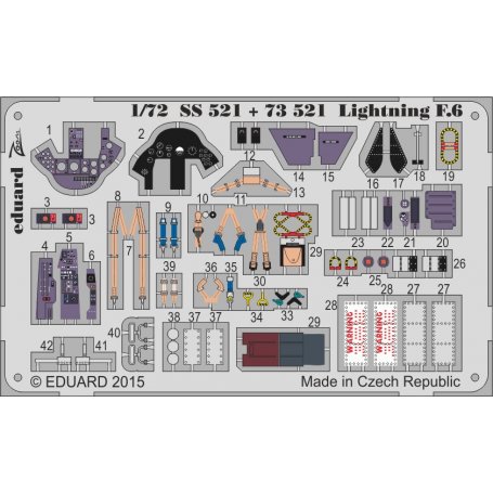 Lightning F.6 S.A. (Airfix A05042)