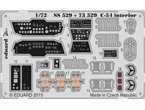 Eduard 1:72 Interior elements for C-54 / Revell