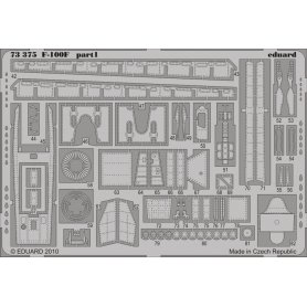 Eduard 1:72 F-100F S.A. dla Trumpeter