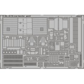 Eduard 1:72 B-17G rear interior dla Revell
