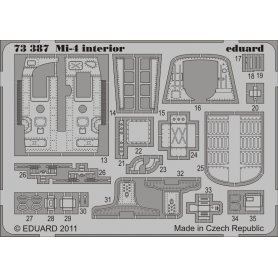 Mi-4 interior S.A. HOBBY BOSS