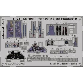  Hasegawa 1:72 Scale SU-33 Flanker D Model Kit : Arts