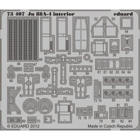 Eduard 1:72 Junkers Ju-88 A-4 interior S.A. dla Revell