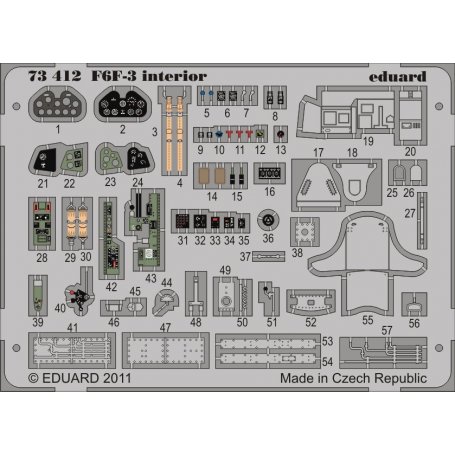 F6F-3 interior S.A. EDUARD