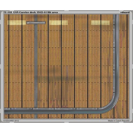 USN Carrier Deck 1942-44 lift area