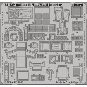 Eduard 1:72 Halifax B Mk.I/Mk.II interior S.A. dla Revell