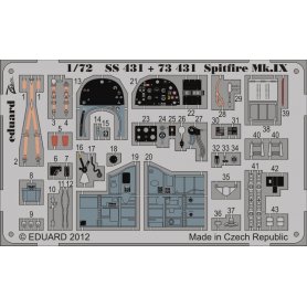 Eduard 1:72 Supermarine Spitfire Mk.IX dla Italeri