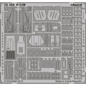 Eduard 1:72 North American F-51D S.A. dla Italeri