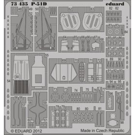 Eduard 1:72 North American P-51D S.A. dla Italeri