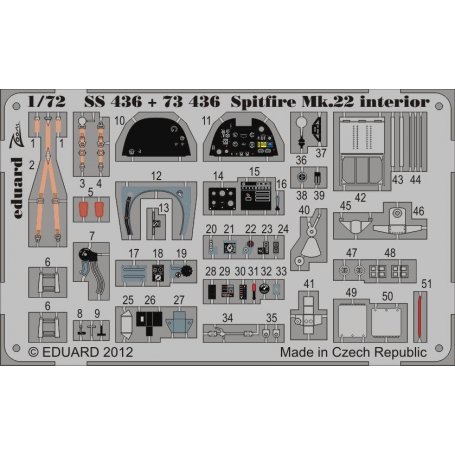 Spitfire F Mk.22 S.A. AIRFIX