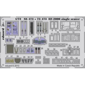 Eduard 1:72 EF-2000 Typhoon SINGLE SEATER dla Hasegawa