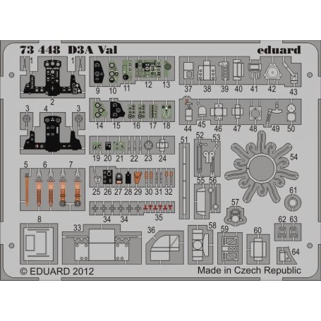 Eduard 1:72 D3A Val CYBER HOBBY