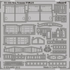 Eduard 1:72 Sea Venom FAW.21 dla Dragon Cyber Hobby