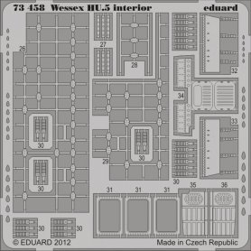 Wessex HU.5 interior S.A ITALERI
