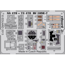 Eduard 1:72 Messerschmitt Bf-109 E-7 dla Airfix
