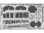 Eduard 1:72 Elementy wnętrza do Lancaster B Mk.III Dambuster dla Airfix